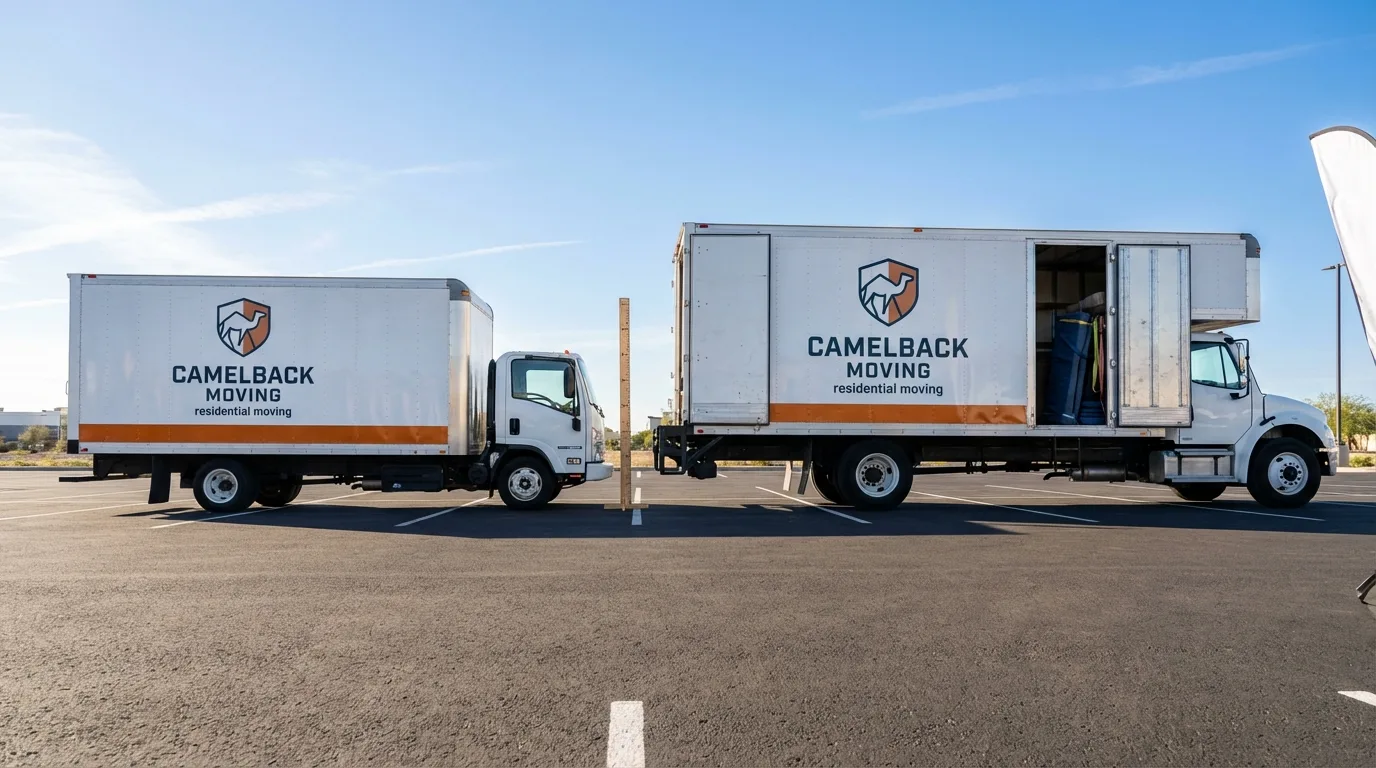 Moving truck size capacity guide in Conyngham